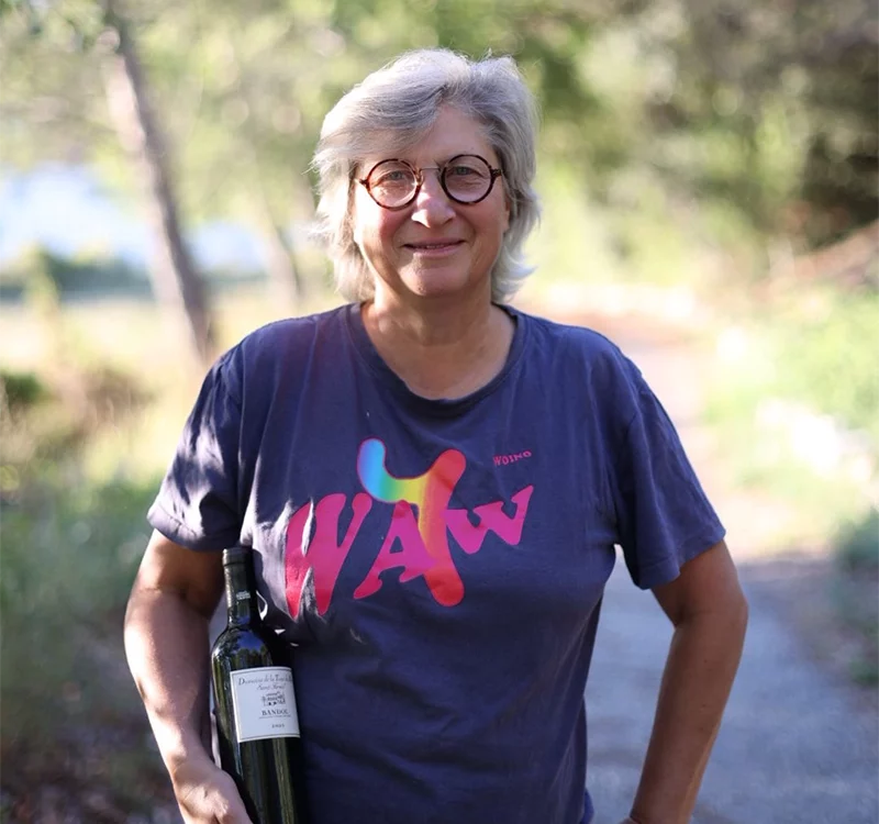 Agnès Henry, vigneronne du domaine La Tour du Bon